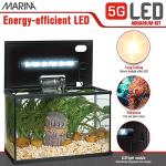 Marina 5 Gallon (19 L) LED Aquarium Kit – Ideal for Beginner Aquarists and New Fish-Keepers