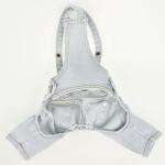 FLAdorepet Classic Dog Denim Jumpsuit Overalls,Dog Pet Cat Jeans Pants Clothes,Puppy Cowboy Costumes Outfits for Chihuahua Yorkie Dachshund (Light Blue, Large)