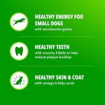 IAMS Proactive Health Dry Dog Food for Small Breeds, Adult Dog Food Dry Recipe, 15 lb. Bag