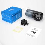 AQQA Automatic Fish Feeder for Aquarium Vacation, 200ML Large Capacity Moisture-Proof Auto Food Dispenser with LCD Timer, Battery Powered Feeder for Small Tank, Betta Fish, Turtle, Koi