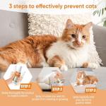Cat Deterrent Spray 2 Pack, Natural Non-Toxic Plant Based Anti-Scratch & Anti-Marking Spray for Cats & Kittens, Orange Scent Pet Training Aid, Safe for Pets, Indoor Outdoor Furniture, Protector