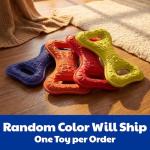 American Kennel Club AKC Sport Double Tug Dog Chew Toy for Aggressive Chewers – TPR Foam Dog Toy – Vanilla Scented – Durable and Lightweight Teething Toy – Assorted