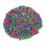 GloFish Aquarium Gravel, Pink/Green/Blue Mix, Complements GloFish Tanks, 5 Pounds