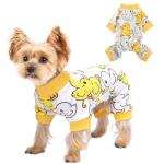 Yikeyo Dog Pajamas for Small Dogs Girl Boy, Yorkie Chihuahua Pjs, Stretchable Pet Apparel, Doggie Clothes Teacup, Soft Doggy Sleepwear Outfit, Comfortable Puppy Jumpsuit (Duck, Small)