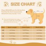 Yikeyo Dog Pajamas for Small Dogs Girl Boy, Yorkie Chihuahua Pjs, Stretchable Pet Apparel, Doggie Clothes Teacup, Soft Doggy Sleepwear Outfit, Comfortable Puppy Jumpsuit (Duck, Small)