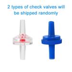 AQUANEAT Aquarium Air Pump, 100gal Fish Tank Air Bubbler, Adjustable Dual-Outlet Hydroponic Oxygen Aerator with Stones, Airline Tubing, Check Valves