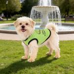 hoyuwak 4 Pieces Pet Shirts Funny Dog Printed Clothes Cool Breathable Puppy Sleeveless Vests Boy Dog Outfit for Summer