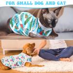 Paterr 25 Pcs Dog Shirts Printed Puppy Clothes Breathable Cartoon T Shirt for Dog Soft Puppy Clothing Lovely Pet Shirts Outfits for Pet Dogs Cats Summer Party Holiday, 25 Styles (Size: L)