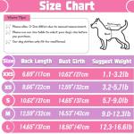 4 Pieces Dog Clothes for Small Dogs Girl Chihuahua Clothes Cute Pink Puppy Shirts Soft Shih Tzu Clothe Teacup Dog Costume Pet Cat Outfit Clothing for Xs