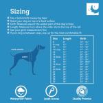 RC Pet Products Cascade Dog Coat, Essential All Weather Dog Jacket, Size 12, Arctic Blue