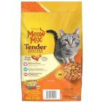 Meow Mix Tender Centers Dry Cat Food, Salmon & Chicken, 3 Pound, Crunchy Outside Meaty Inside