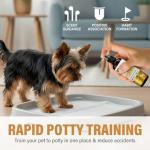 KFQHBQ Potty Training Spray for Dogs, Advanced Dog Spray for Indoor Housebreaking, Dog Pee Spray with Pheromone Attractant, Effective Potty Training Aid for Puppies & Adult Canines, 120ml