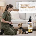 KFQHBQ Potty Training Spray for Dogs, Advanced Dog Spray for Indoor Housebreaking, Dog Pee Spray with Pheromone Attractant, Effective Potty Training Aid for Puppies & Adult Canines, 120ml