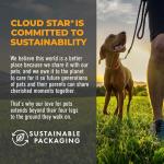 Cloud Star Tricky Trainers Crunchy Dog Training Treats 8 oz Pouch, Cheddar Flavor, Low Calorie Behavior Aid with 450 treats.