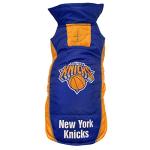 NBA New York Knicks Puffer Vest for Dogs & Cats, Size Small. Warm, Cozy, and Waterproof Dog Coat, for Small and Large Dogs/Cats. Best NBA Licensed PET Warming Sports Jacket