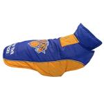 NBA New York Knicks Puffer Vest for Dogs & Cats, Size Small. Warm, Cozy, and Waterproof Dog Coat, for Small and Large Dogs/Cats. Best NBA Licensed PET Warming Sports Jacket
