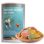8 OZ Ultrathin Tropical Fish Flakes - High Protein with Krill & Spirulina for Betta, Guppies, Tetra, Angelfish, Color Enhancing Fast Growth Formula