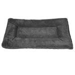 Petmate Aspen Pet Rectangular Kennel Mat, Dark Gray, for 19' Crates, 16.0" L x 9.0" W x 1.5" Th