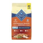 Blue Buffalo Life Protection Formula, Large Breed Adult Dry Dog Food, Made with Natural Ingredients, Chicken & Brown Rice, 40lb Bag
