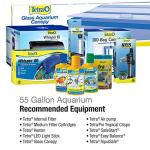 Tetra Glass Aquarium 55 Gallons, Rectangular Fish Tank (NV52018)