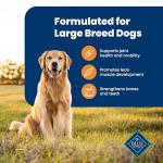 Blue Buffalo Life Protection Formula, Large Breed Adult Dry Dog Food, Made with Natural Ingredients, Chicken & Brown Rice, 40lb Bag