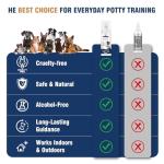 ELENTIA Potty Training Spray for Dogs, Go Here Dog Potty Training Spray & Dog Pee Spray, Puppy Potty Training Aid for Housebreaking, Natural Indoor & Outdoor Use, 5.07 Fl OZ