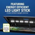 Tetra LED Hood 30 Inches By 12 Inches, Low-Profile Aquarium Hood with Hidden Lighting