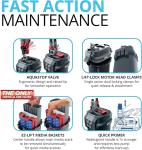 Fluval 307 Perfomance Canister Filter - for Aquariums Up to 70 Gallons - Aquarium Canister Filter