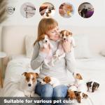 Newborn Pet Feeding Kit, 100ml Small Animal Nursing Bottle with BPA-Free Nipple, Oral Syringe, Measuring Cup & Cleaning Brush for Kittens, Puppies, Rabbits, Squirrels | Safe Hygienic Milk Feeder Set