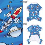 XPUDAC Dog Pajamas Clothes for Small Dogs Boy Girl, Doggie Pjs Puppy Onesies Outfits Pet Clothes for Dog Cat Christmas Pajamas, 4 Styles (Universe, X-Large)