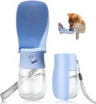 AVELORA Foldable Dog Water Bottle, Portable Water Dispenser for Cat, Rabbit, Puppy and Small Animals, the Perfect Dog Gifts and Dishwasher Safe Pet Accessories for Walking, Hiking, Travel