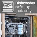 AVELORA Foldable Dog Water Bottle, Portable Water Dispenser for Cat, Rabbit, Puppy and Small Animals, the Perfect Dog Gifts and Dishwasher Safe Pet Accessories for Walking, Hiking, Travel