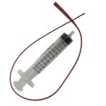 LBH Market Professional Puppy & Kitten Tube Feeding Kit – 5 French 18” Red Rubber Feeding Tube + 12 mL Syringe – Emergency Neonatal Feeding Support for Fading Puppies – Whelping & Weak Kitten Supplies