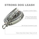 SuperBuddy Dog Collar and Leash,Breathable Adjustable Dog Collar-Safe Buckle-Collars for Small Medium Large Pet