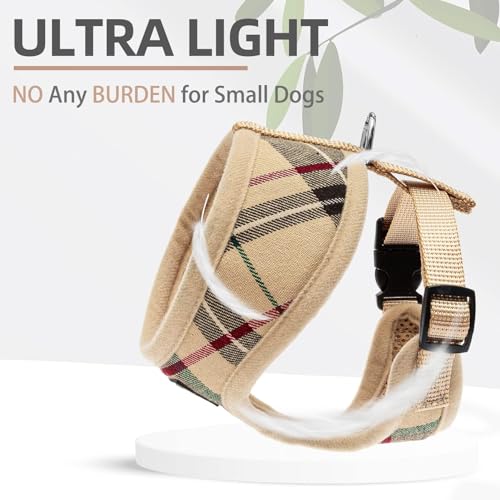 PUPTECK Soft Mesh Dog Harness & Leash Set