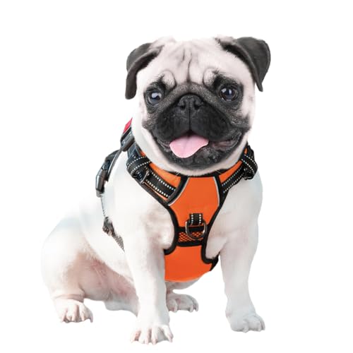 PHOEPET Reflective No Pull Dog Harness - Medium