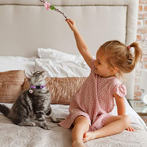 Cute Adjustable Glow-in-the-Dark Cat Collars (2PCS)