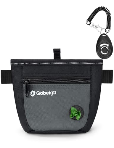 Gobeigo Dog Treat Pouch with Clicker and Dispenser