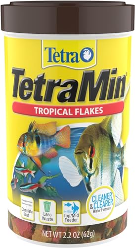 TetraMin Tropical Flake Food for Fish 2.2 oz