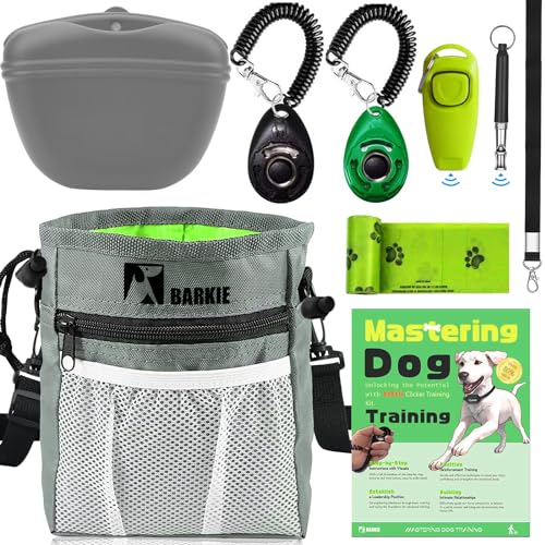 BARKIE Complete Dog Training Kit - Grey