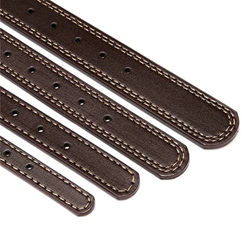 Custom Engraved Leather Dog Collar - Large Brown