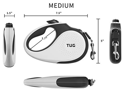 TUG 360° Tangle-Free 16ft Retractable Dog Leash