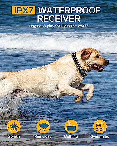 Remote Dog Training Shock Collar - 2600FT Range