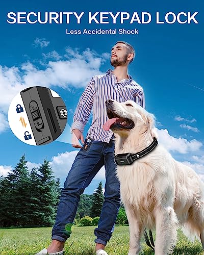 Remote Dog Training Shock Collar - 2600FT Range
