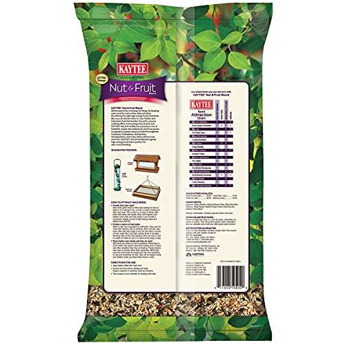 Kaytee Nut & Fruit Blend Bird Food 5 lbs