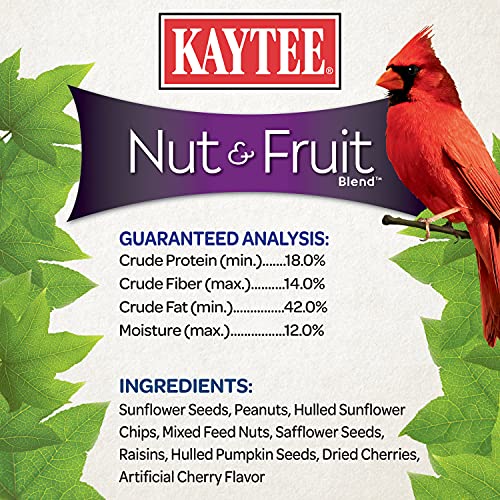 Kaytee Nut & Fruit Blend Bird Food 5 lbs