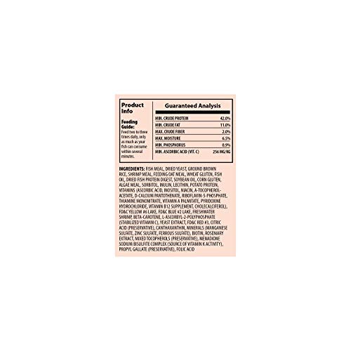 Nutritionally Balanced Goldfish Flakes with Vitamin C