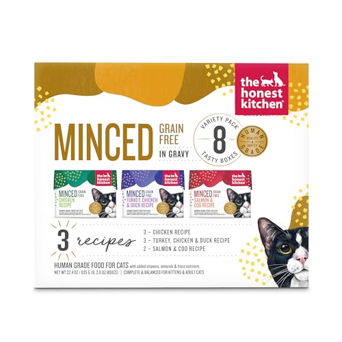 Grain-Free Minced Cat Food Variety Pack