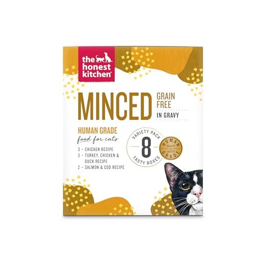 Grain-Free Minced Cat Food Variety Pack