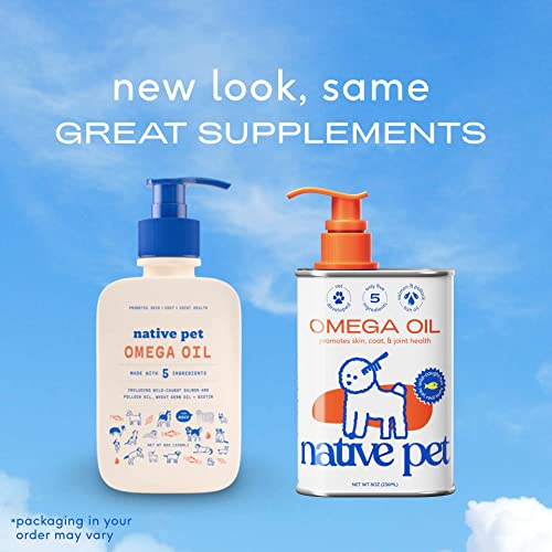 Native Pet Omega 3 Fish Oil for Dogs